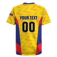 Custom Football Colombia Rugby Jersey Los Cafeteros Go Champions