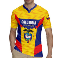 Custom Football Colombia Rugby Jersey Los Cafeteros Go Champions