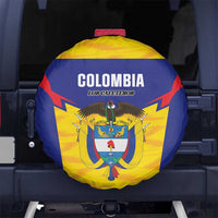 Football Colombia Spare Tire Cover Los Cafeteros Go Champions