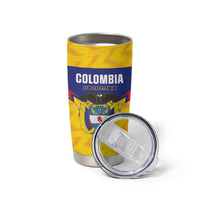 Custom Football Colombia Tumbler Cup Los Cafeteros Go Champions