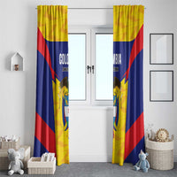 Football Colombia Window Curtain Los Cafeteros Go Champions