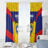 Football Colombia Window Curtain Los Cafeteros Go Champions