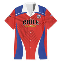 Custom Football Chile Football Family Matching Mermaid Dress and Hawaiian Shirt La Roja Go Champions