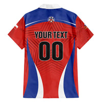 Custom Football Chile Football Hawaiian Shirt La Roja Go Champions