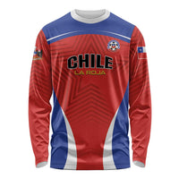 Custom Football Chile Football Long Sleeve Shirt La Roja Go Champions