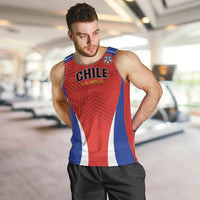Custom Football Chile Football Men Tank Top La Roja Go Champions