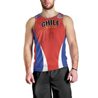 Custom Football Chile Football Men Tank Top La Roja Go Champions
