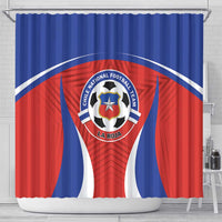 Football Chile Football Shower Curtain La Roja Go Champions