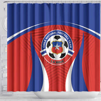Football Chile Football Shower Curtain La Roja Go Champions