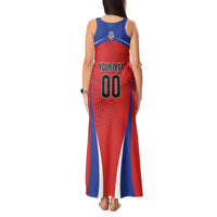 Custom Football Chile Football Tank Maxi Dress La Roja Go Champions