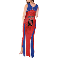 Custom Football Chile Football Tank Maxi Dress La Roja Go Champions