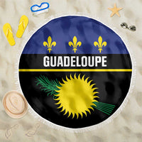 Guadeloupe Beach Blanket Rejyon Gwadloup Black Version