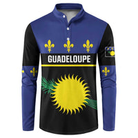 Guadeloupe Button Sweatshirt Rejyon Gwadloup Black Version