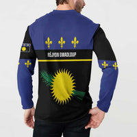 Guadeloupe Button Sweatshirt Rejyon Gwadloup Black Version