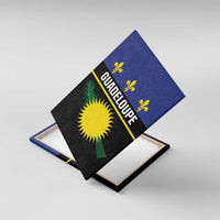 Guadeloupe Canvas Wall Art Rejyon Gwadloup Black Version