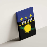 Guadeloupe Canvas Wall Art Rejyon Gwadloup Black Version