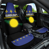 Guadeloupe Car Seat Cover Rejyon Gwadloup Black Version