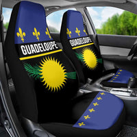 Guadeloupe Car Seat Cover Rejyon Gwadloup Black Version