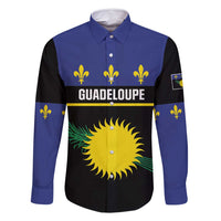 Guadeloupe Family Matching Mermaid Dress and Hawaiian Shirt Rejyon Gwadloup Black Version