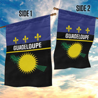 Guadeloupe Garden Flag Rejyon Gwadloup Black Version