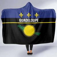 Guadeloupe Hooded Blanket Rejyon Gwadloup Black Version