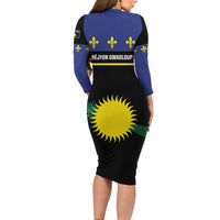 Guadeloupe Long Sleeve Bodycon Dress Rejyon Gwadloup Black Version