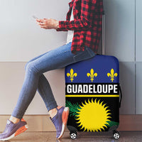 Guadeloupe Luggage Cover Rejyon Gwadloup Black Version