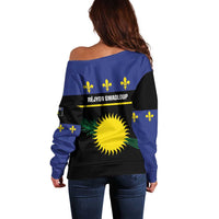 Guadeloupe Off Shoulder Sweater Rejyon Gwadloup Black Version