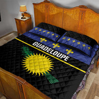 Guadeloupe Quilt Bed Set Rejyon Gwadloup Black Version