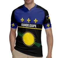 Guadeloupe Rugby Jersey Rejyon Gwadloup Black Version