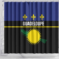 Guadeloupe Shower Curtain Rejyon Gwadloup Black Version