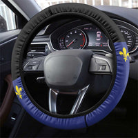 Guadeloupe Steering Wheel Cover Rejyon Gwadloup Black Version