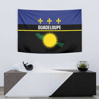 Guadeloupe Tapestry Rejyon Gwadloup Black Version