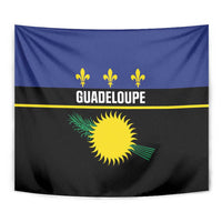 Guadeloupe Tapestry Rejyon Gwadloup Black Version