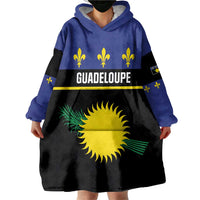 Guadeloupe Wearable Blanket Hoodie Rejyon Gwadloup Black Version