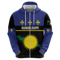 Guadeloupe Zip Hoodie Rejyon Gwadloup Black Version