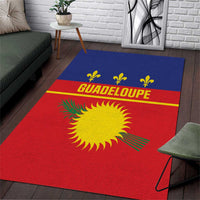 Guadeloupe Area Rug Rejyon Gwadloup Red Version