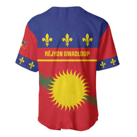 Guadeloupe Baseball Jersey Rejyon Gwadloup Red Version