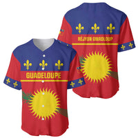 Guadeloupe Baseball Jersey Rejyon Gwadloup Red Version