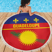 Guadeloupe Beach Blanket Rejyon Gwadloup Red Version