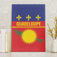 Guadeloupe Canvas Wall Art Rejyon Gwadloup Red Version