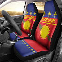 Guadeloupe Car Seat Cover Rejyon Gwadloup Red Version