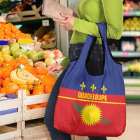 Guadeloupe Grocery Bag Rejyon Gwadloup Red Version