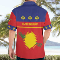 Guadeloupe Hawaiian Shirt Rejyon Gwadloup Red Version