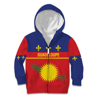 Guadeloupe Kid Hoodie Rejyon Gwadloup Red Version