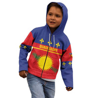 Guadeloupe Kid Hoodie Rejyon Gwadloup Red Version