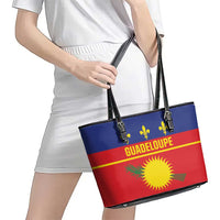 Guadeloupe Leather Tote Bag Rejyon Gwadloup Red Version