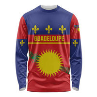 Guadeloupe Long Sleeve Shirt Rejyon Gwadloup Red Version