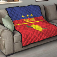 Guadeloupe Quilt Rejyon Gwadloup Red Version