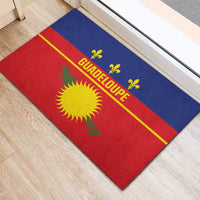 Guadeloupe Rubber Doormat Rejyon Gwadloup Red Version